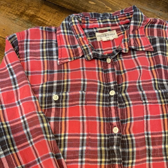 Ralph Lauren plaid flannel shirt size XL - Picture 2 of 4